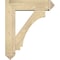 Ekena Millwork Imperial Arts and Crafts Rough Sawn Bracket w/ Offset Brace, Douglas Fir, 8"W x 30"D x 36"H BKT0806X30X36IMP03RDF - alternate 4